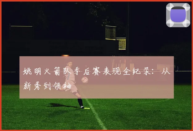 姚明火箭队季后赛表现全纪录：从新秀到领袖